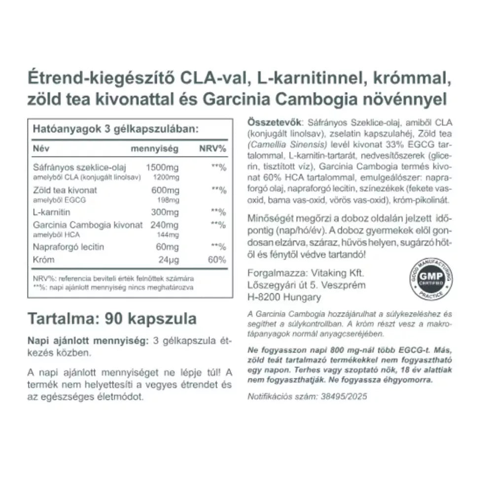 Vitaking Fat Burner (90 Softgels)