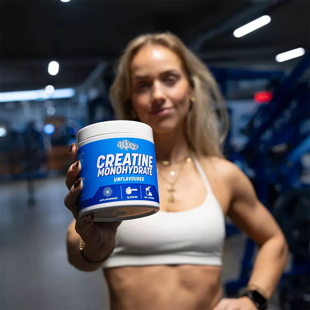 Wispy Creatine Monohydrate (300 g, Natural Unflavored)