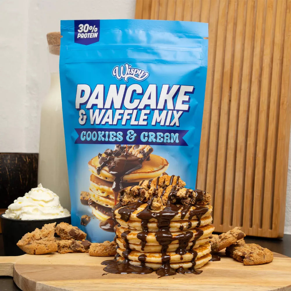 Wispy Pancake & Waffle Mix (500 g, Cookies & Cream)