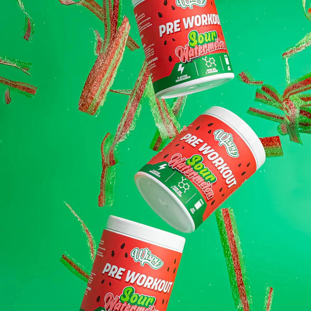 Wispy Pre Workout Powder (350 g, Sour Watermelon)