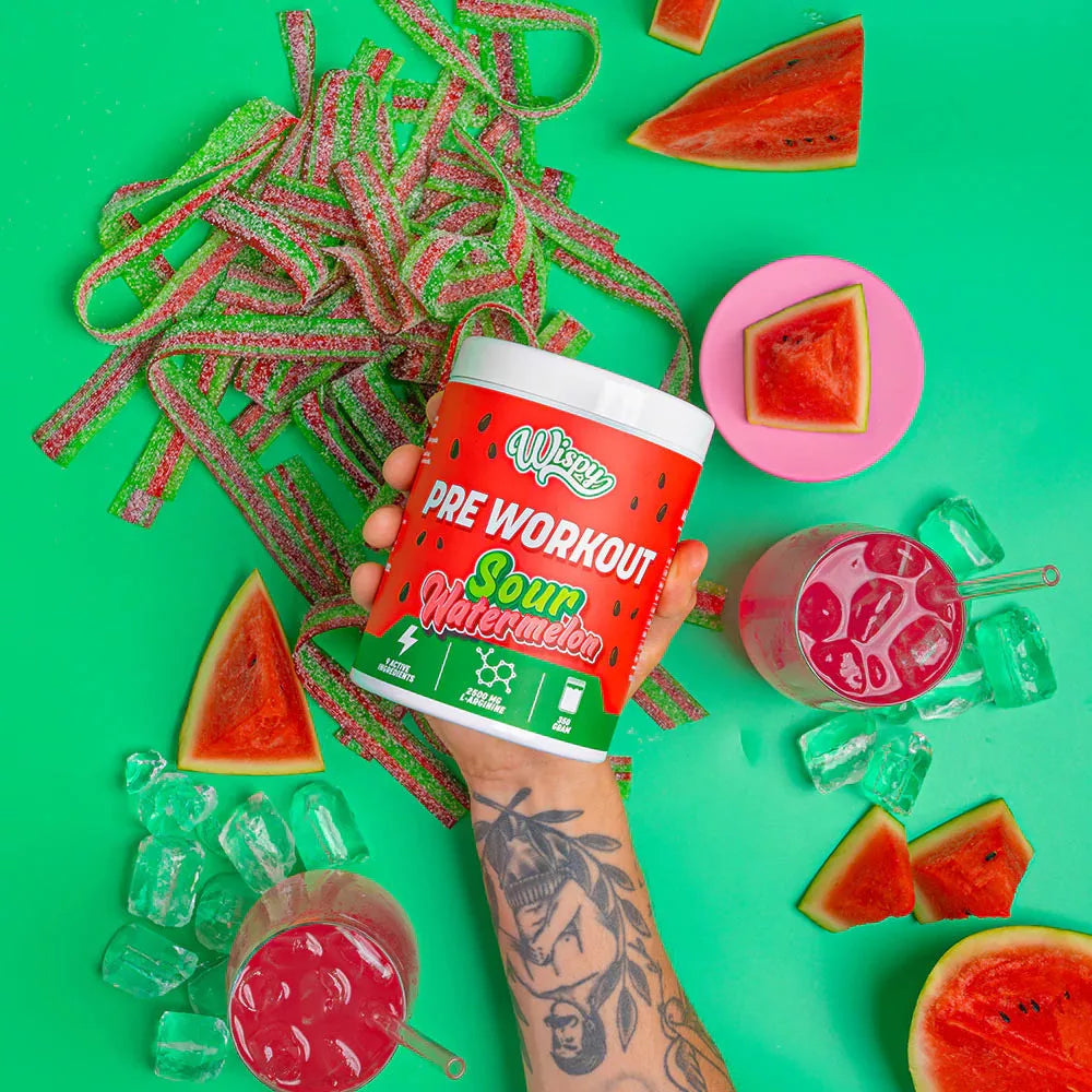 Wispy Pre Workout Powder (350 g, Sour Watermelon)