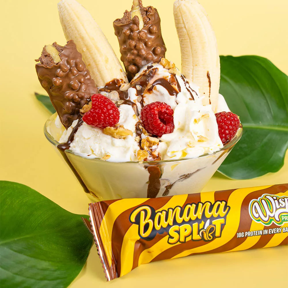 Wispy Protein Bar (55 g, Banana Split)