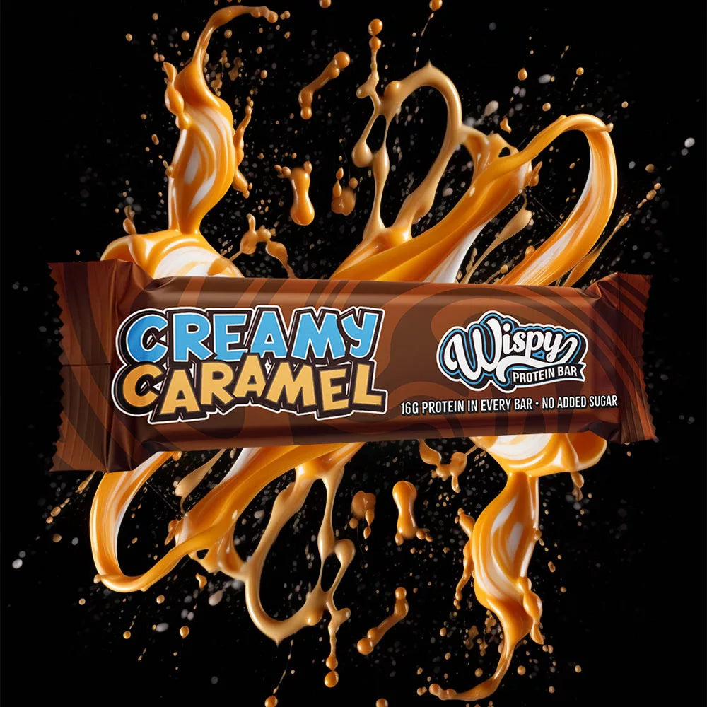 Wispy Protein Bar (55 g, Creamy Caramel)