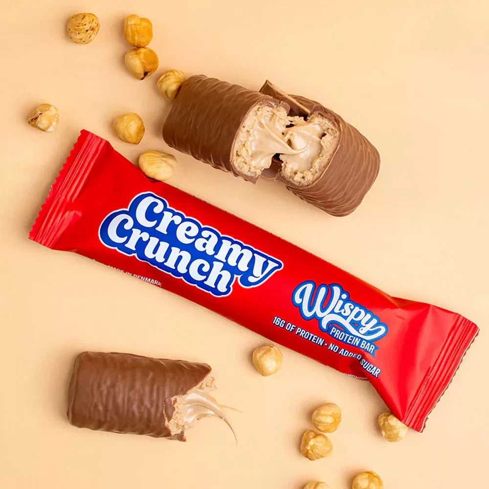 Wispy Protein Bar (55 g, Creamy Crunch)