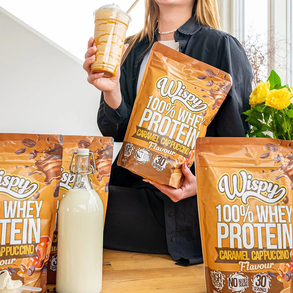 Wispy Whey Protein (1000 g, Caramel Cappucino)