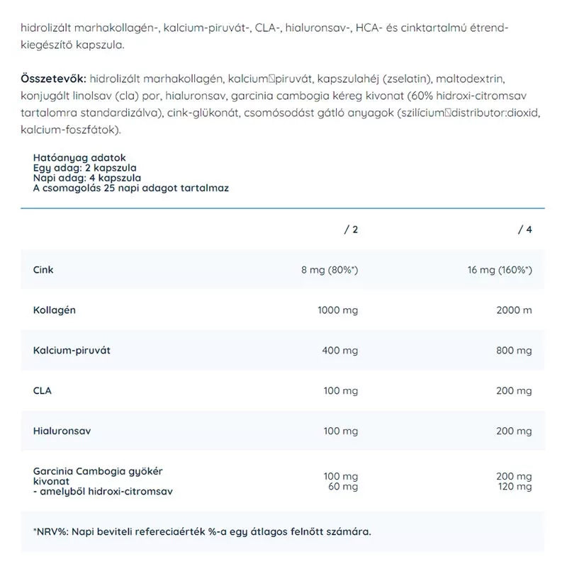 Nutriversum Collagen + Pyruvate (100 Capsules)