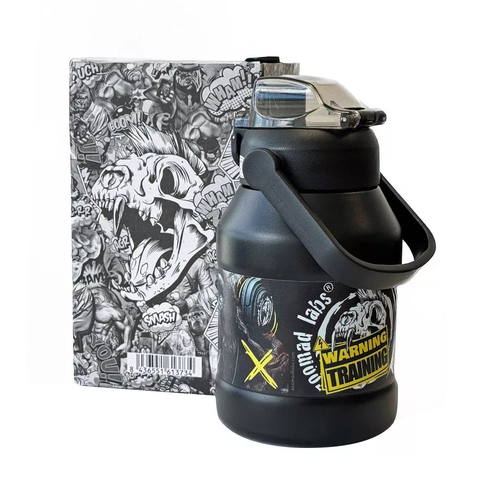 Zoomad Labs Water Bottle (1000 ml, Black)