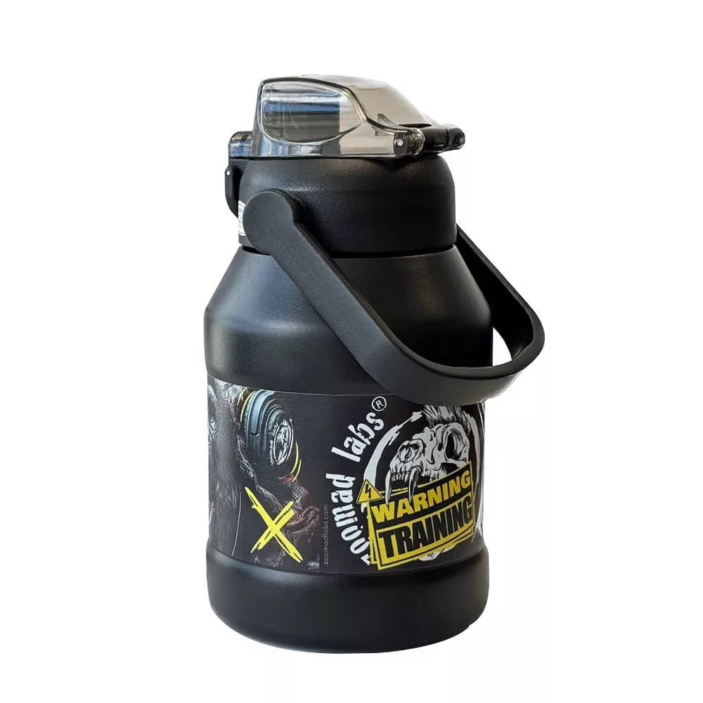 Zoomad Labs Water Bottle (1000 ml, Black)