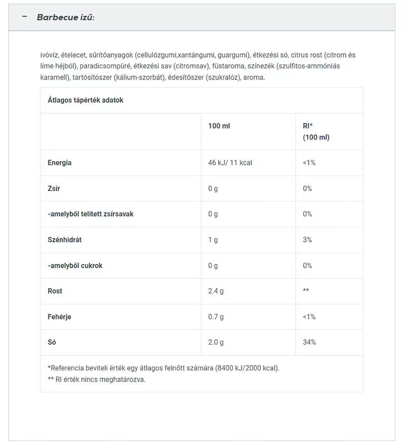 BioTechUSA Zero Sauce (350 ml, Barbecue)