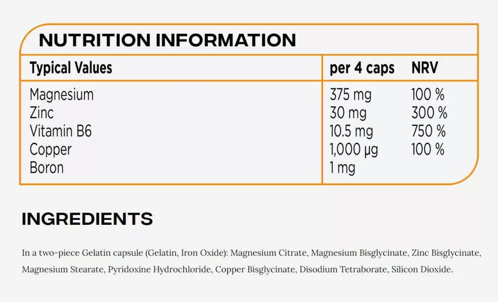 Reflex Nutrition Zinc Matrix (100 Capsules)