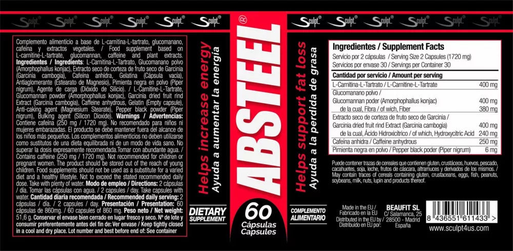 Sculpt Absteel (60 Capsules)