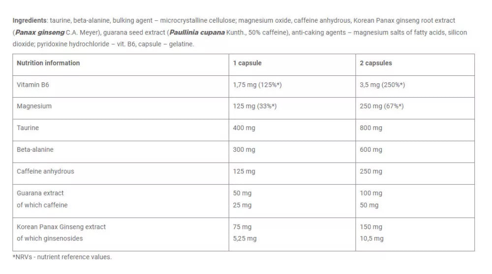 Olimp Sport Amok Power Caps (60 Capsules)