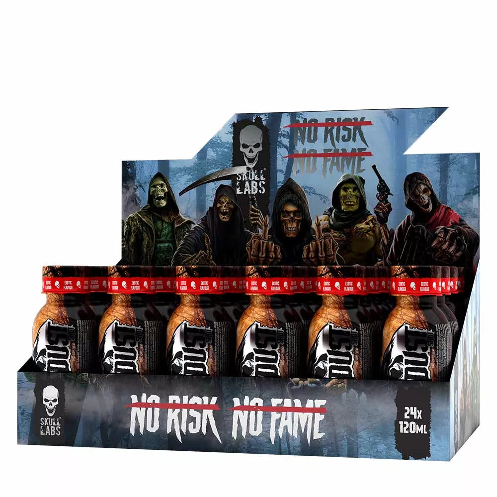 Skull Labs Angel Dust Shot Box (24 x 120 ml, Orange Cherry)