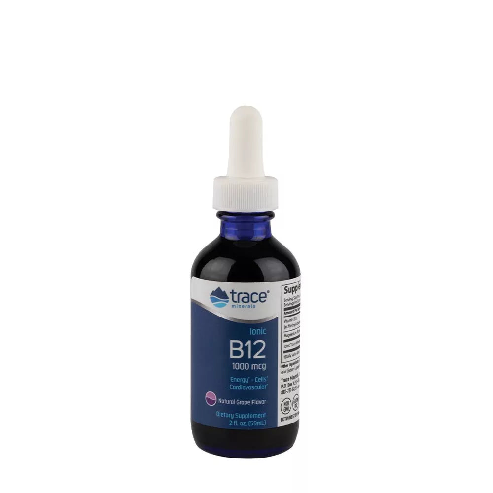 Trace Minerals Liquid Ionic B12 1000 mcg (59 ml)