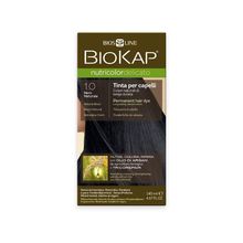 NUTRICOLOR DELICATO - hair color - 1.00 natural black 140 ml