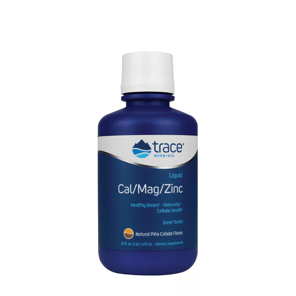 Trace Minerals Liquid Cal/Mag/Zinc (473 ml, Pina Colada)