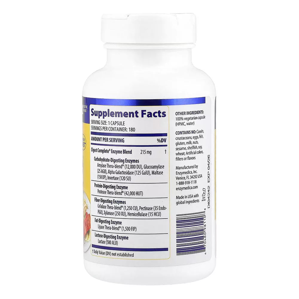Enzymedica Digest (180 Capsules)