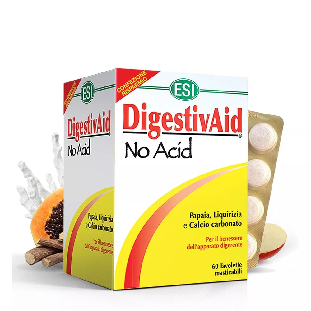 Natur Tanya ESI® DigestiveAid No Acid (60 Tablets)