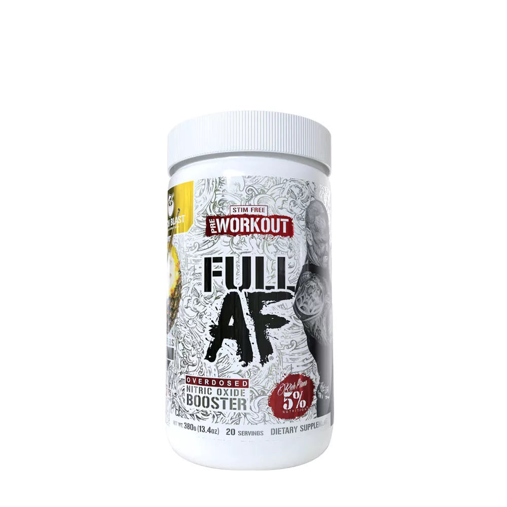 5% Nutrition Full As F*ck Nitric Oxide Booster: Legendary Series (370 g, Beach Blast)
