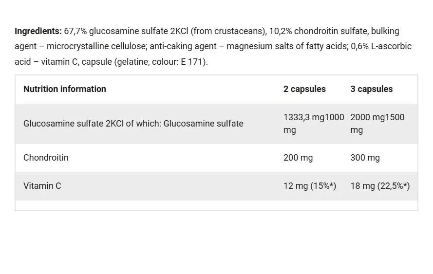 Olimp Sport Glucosamine Plus Sport Edition (60 Capsules)