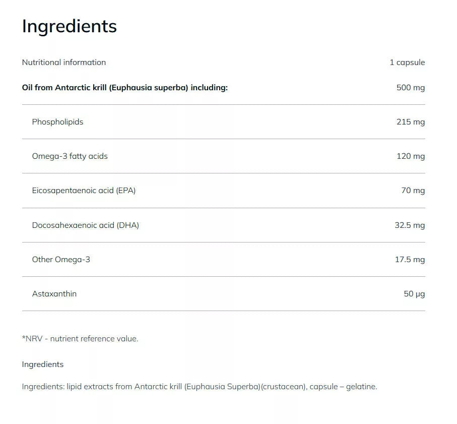 Olimp Labs Gold Krill (30 Capsules)