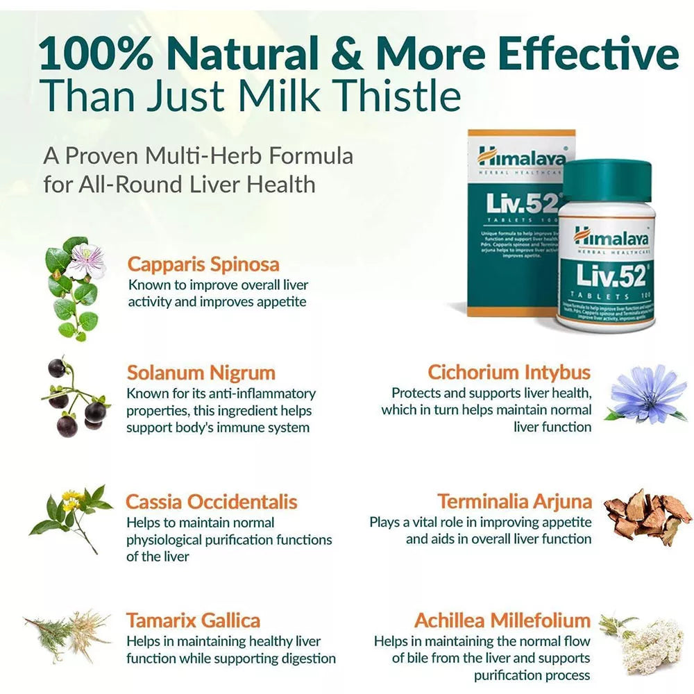 Himalaya Liv.52 (100 Tablets)