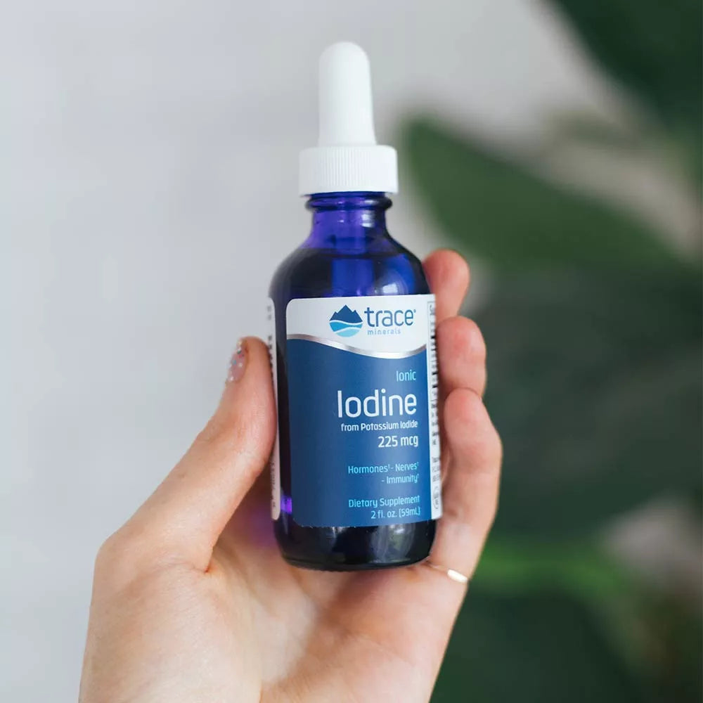 Trace Minerals Liquid Ionic Iodine 225 mcg (59 ml)