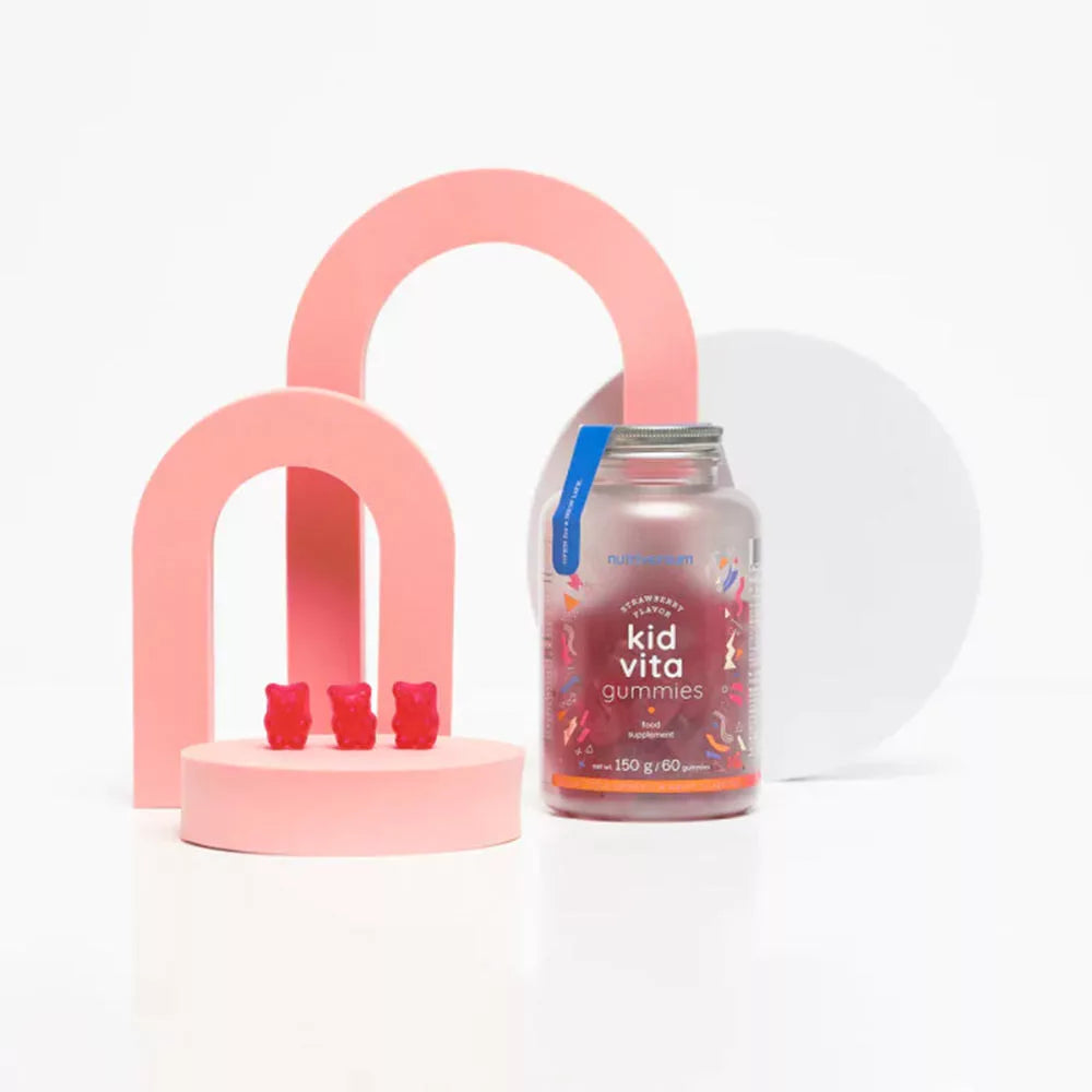 Nutriversum Kid Vita Gummies (60 Gummies, Strawberry Pouch)