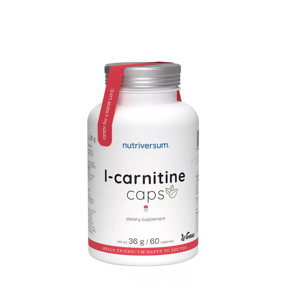 Nutriversum L-Carnitine caps (60 Capsules)