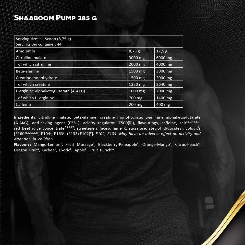 Kevin Levrone Shaaboom Pump (385 g, Apple)