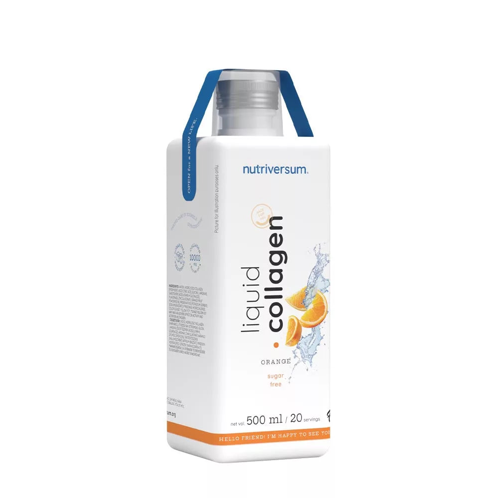 Nutriversum Liquid Collagen 10.000 Mg Sugar Free (500 ml, Orange)