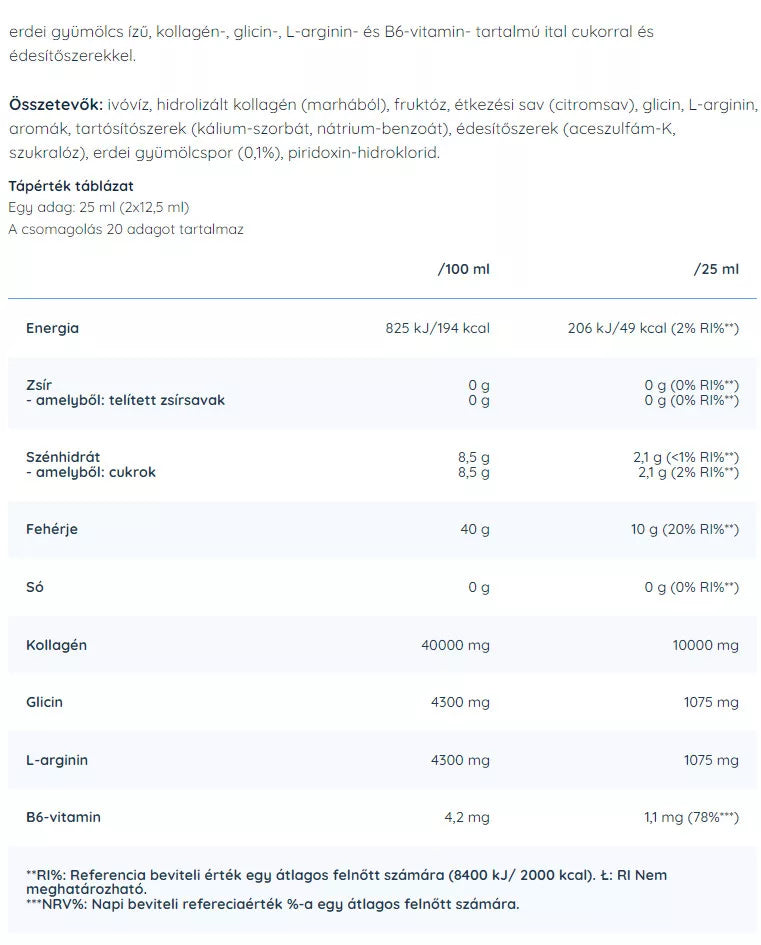 Nutriversum Collagen Liquid - Wild Berries (500 ml)