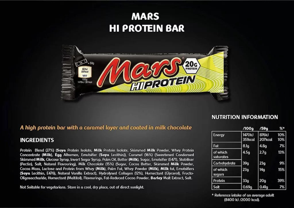 Mars High Protein Bar Original (1 Bar)