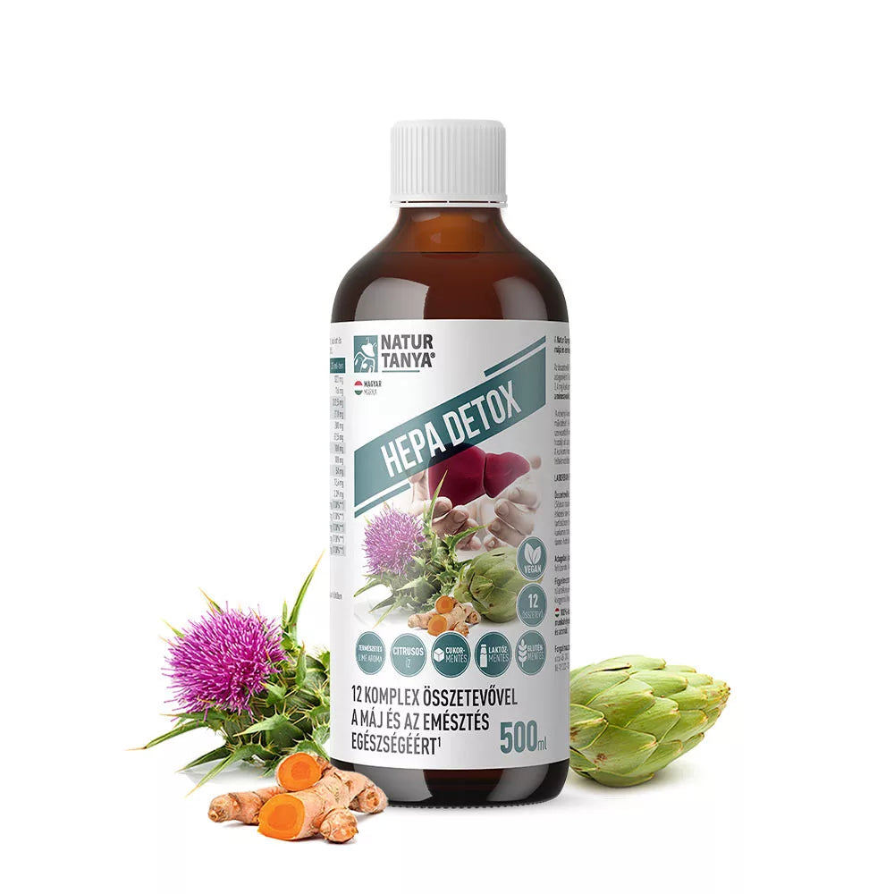 Natur Tanya Hepa Detox - Liver and Digestion (500 ml, Citrus)