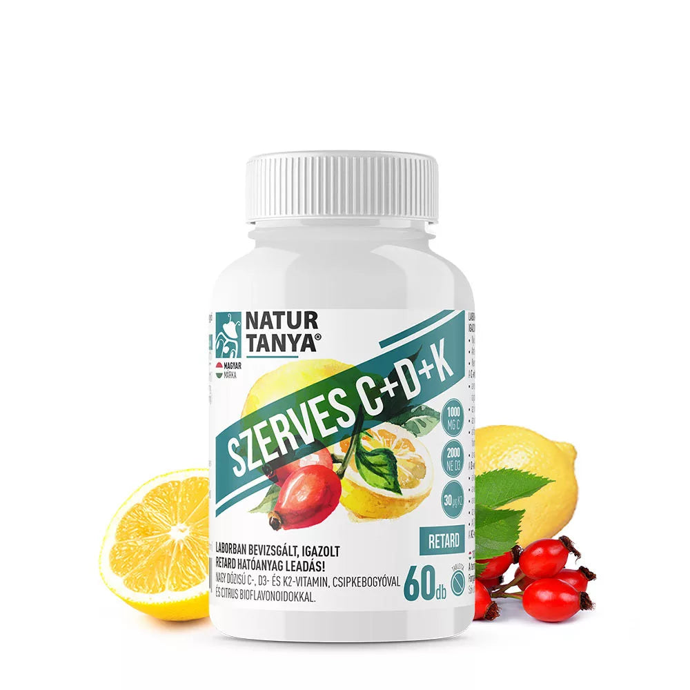 Natur Tanya Organic C+D+K (60 Tablets)