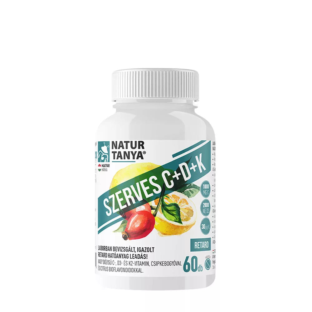 Natur Tanya Organic C+D+K (60 Tablets)
