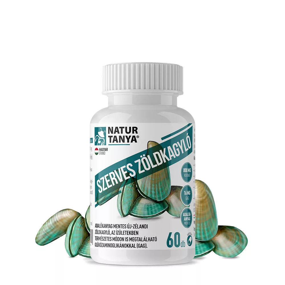 Natur Tanya Organic Green Mussels (60 Capsules)
