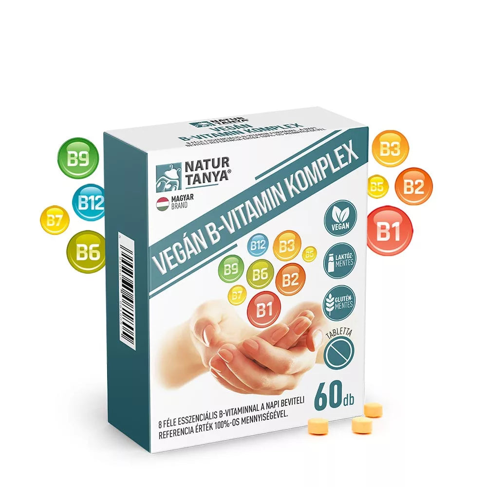 Natur Tanya Vegan Vitamin B Complex (60 Tablets)