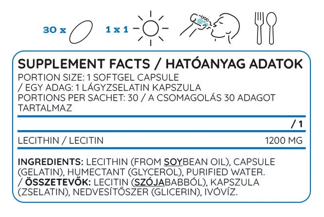 Nutriversum Lecithin (30 Softgels)