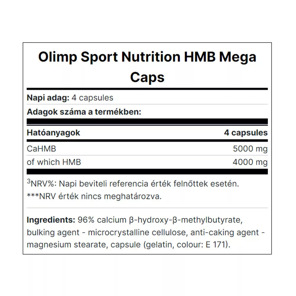 Olimp Sport HMB Mega Caps (300 Capsules)