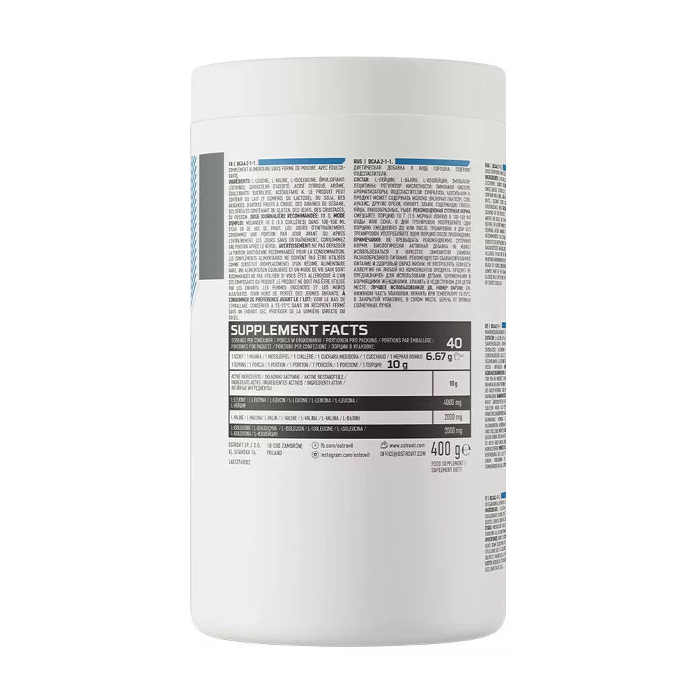OstroVit BCAA 2-1-1 (400 g, Orange)