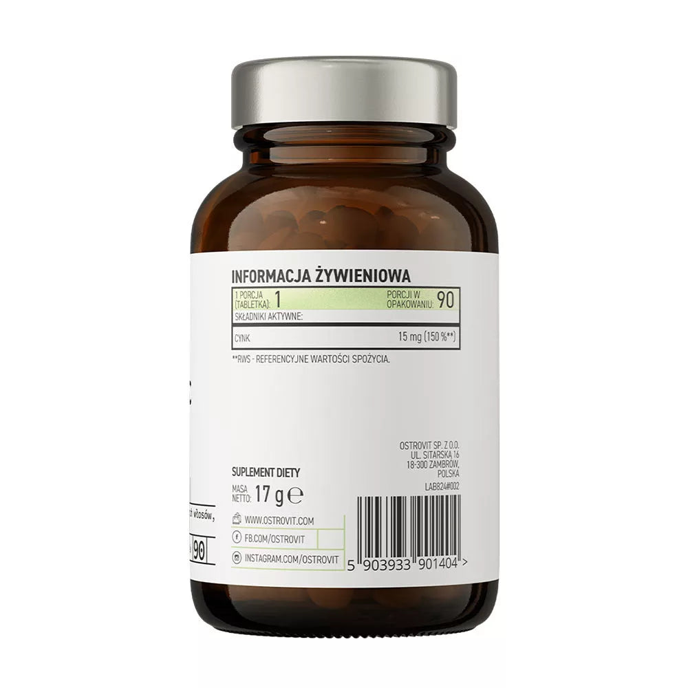 OstroVit Pharma Organic Zinc (90 Tablets)