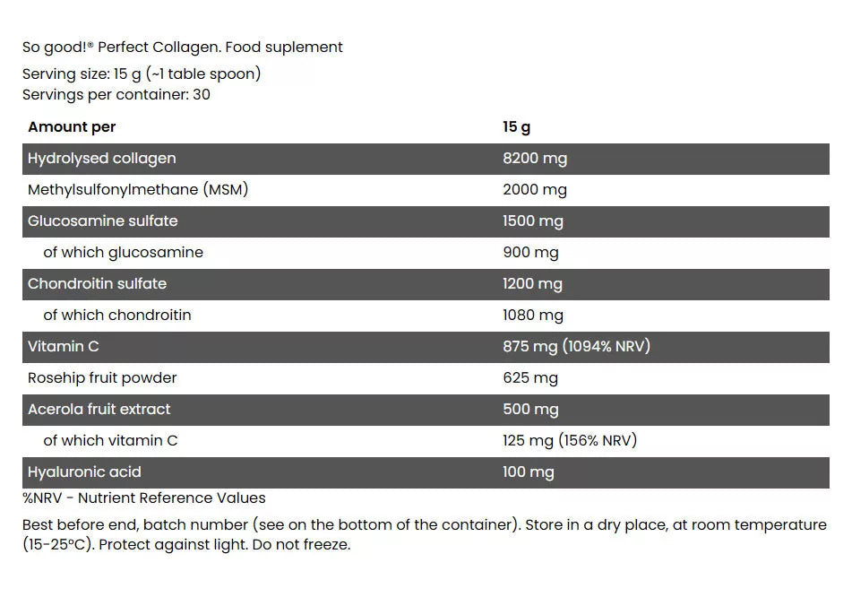 FA - Fitness Authority So good! Perfect Collagen (450 g)