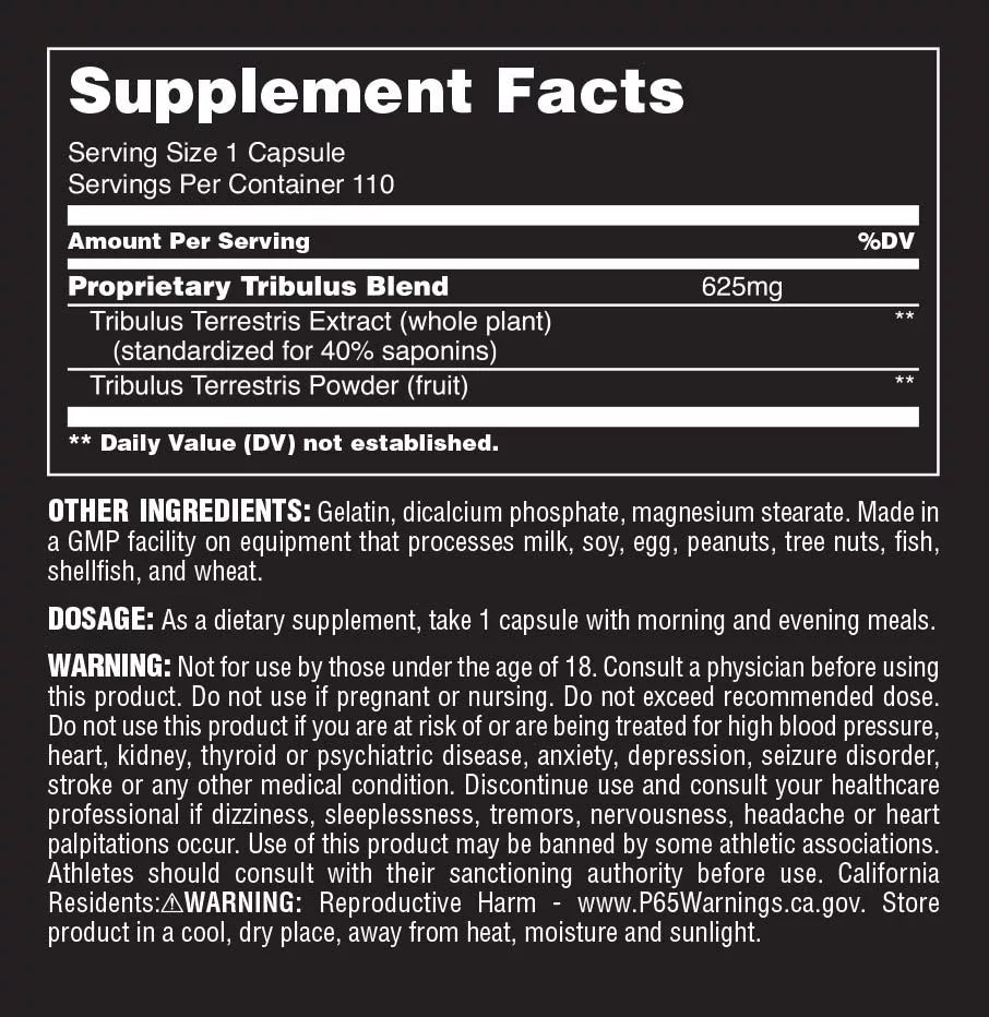 Universal Nutrition Tribulus Pro™ (110 Capsules)