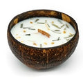 Candle in Coconut - lemongrass & ginger