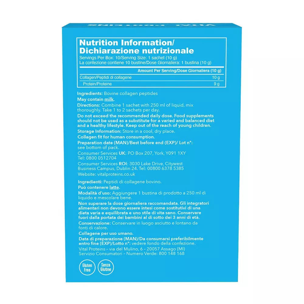 Vital Proteins Collagen Peptides (10 x 10 g, Unflavored)