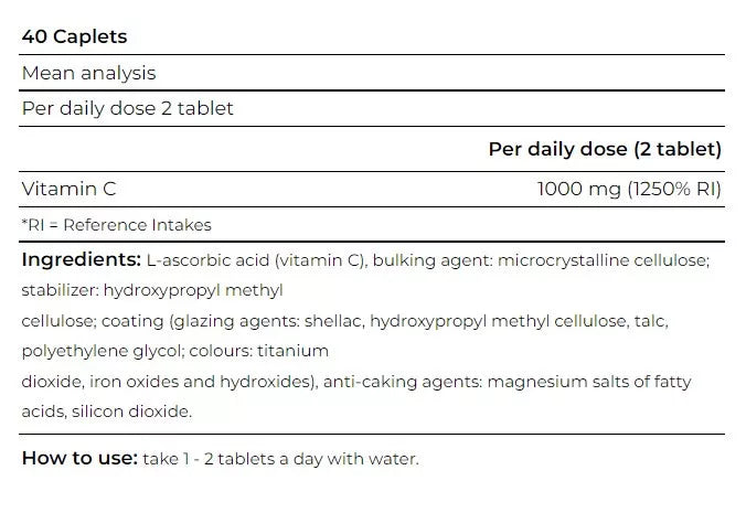 Yamamoto Research Vitamina C Retard (40 Tablets)
